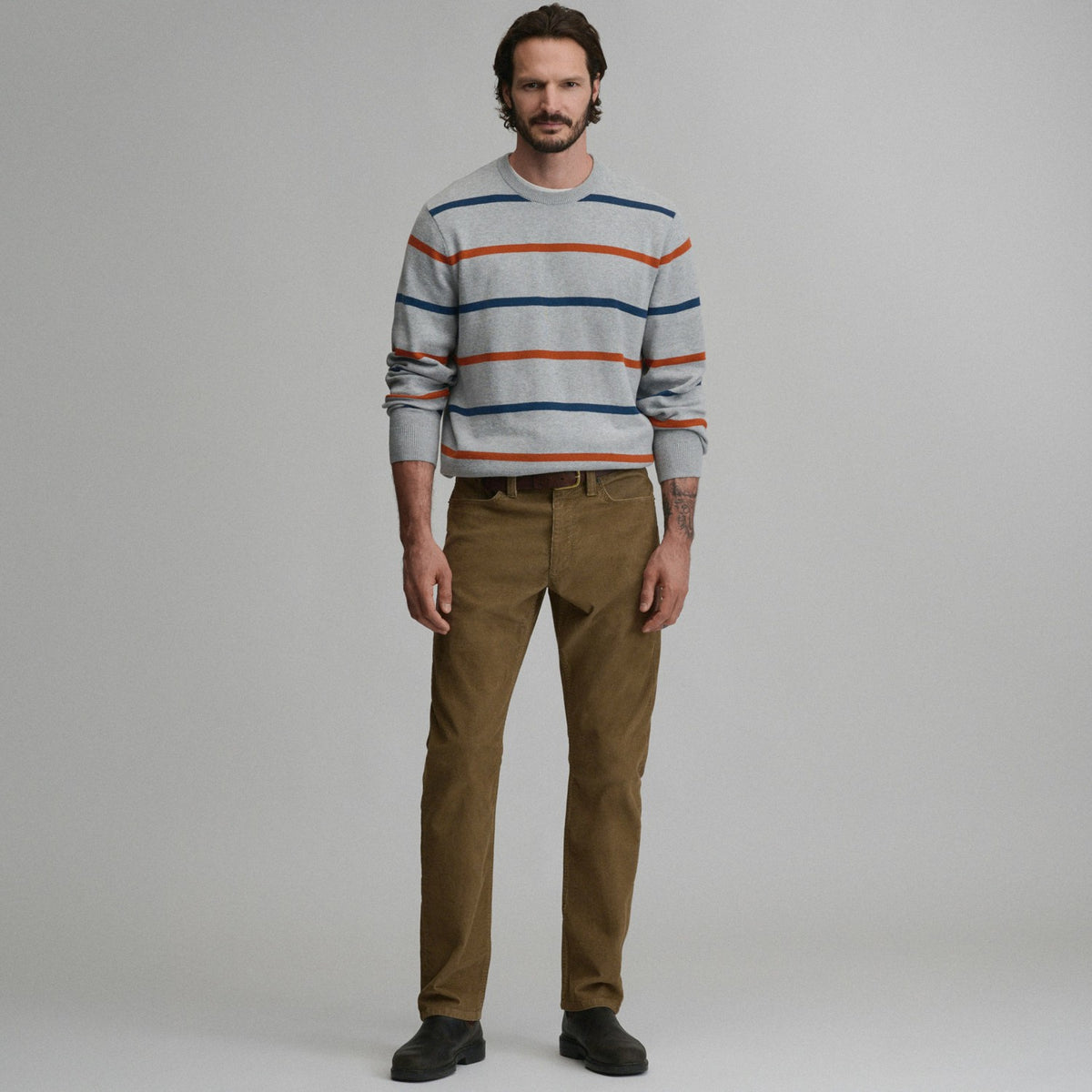 Men's Classic Crew Stripe Sweater | Eddie Bauer