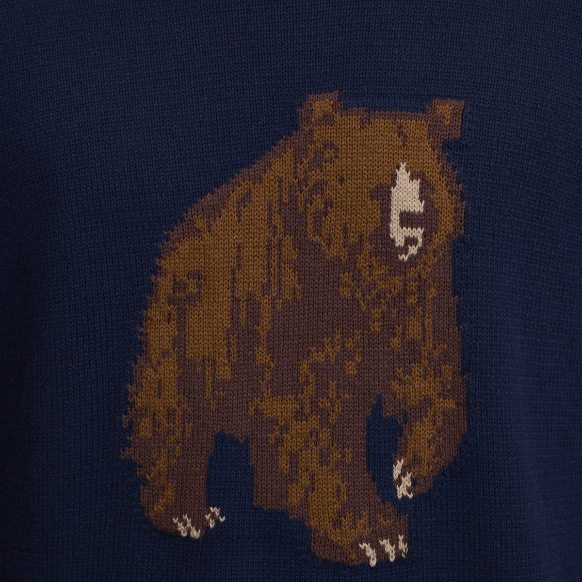 Men's Classic Crew Bear Sweater | Eddie Bauer