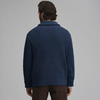 Men's Holiday Festive Shawl-Neck Sweater | Eddie Bauer