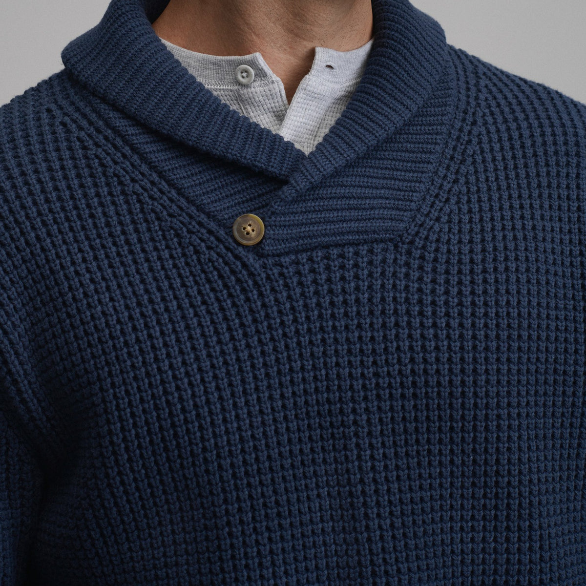 Men's Holiday Festive Shawl-Neck Sweater | Eddie Bauer