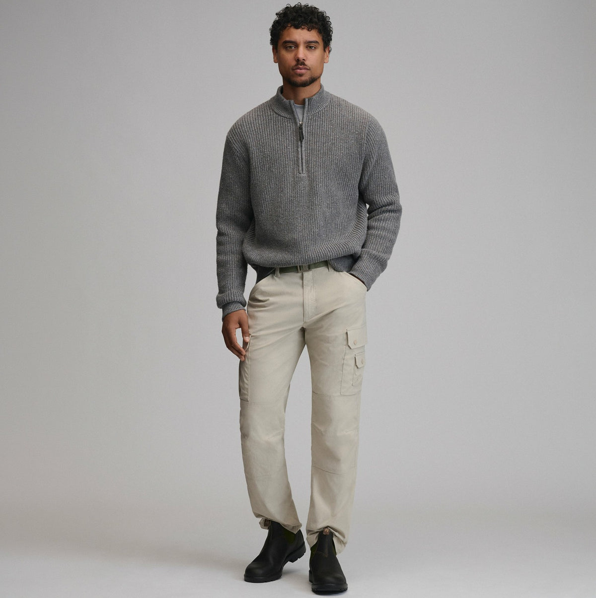 Men's Fletcher Bay Quarter-Zip Sweater | Eddie Bauer