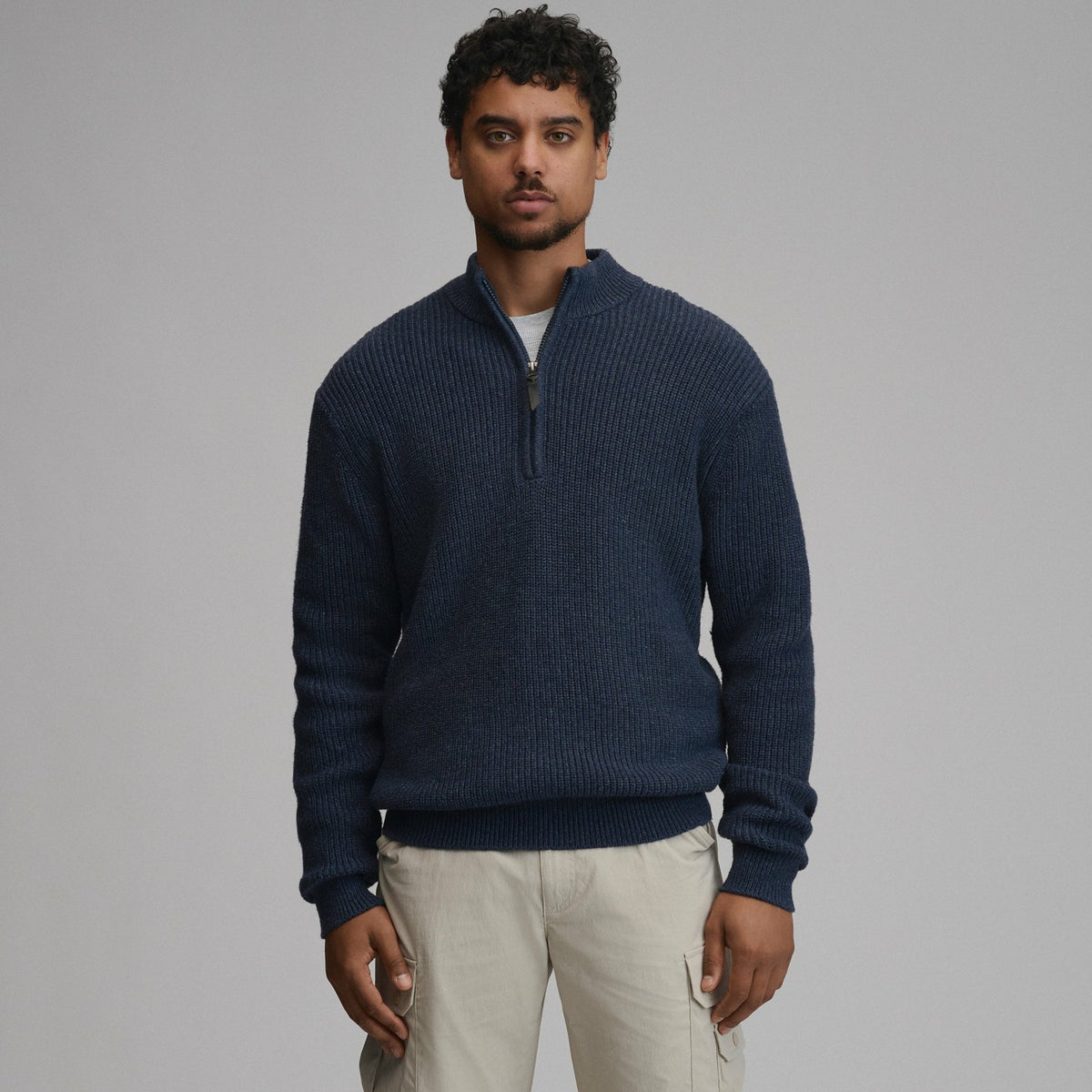 Men's Fletcher Bay Quarter-Zip Sweater | Eddie Bauer