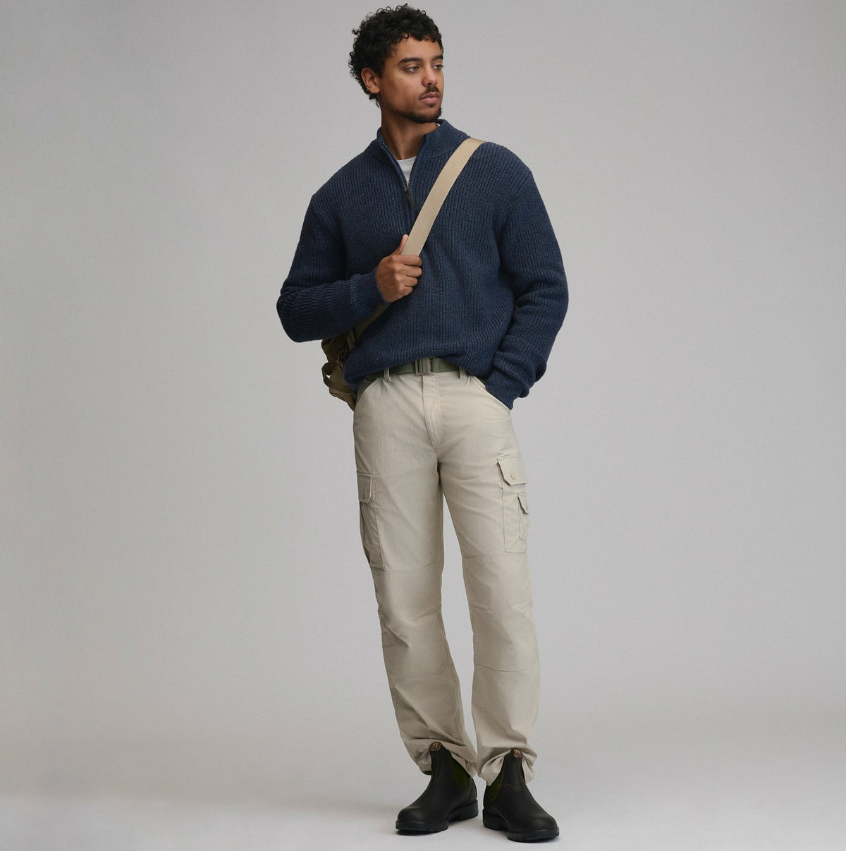 Men's Fletcher Bay Quarter-Zip Sweater | Eddie Bauer