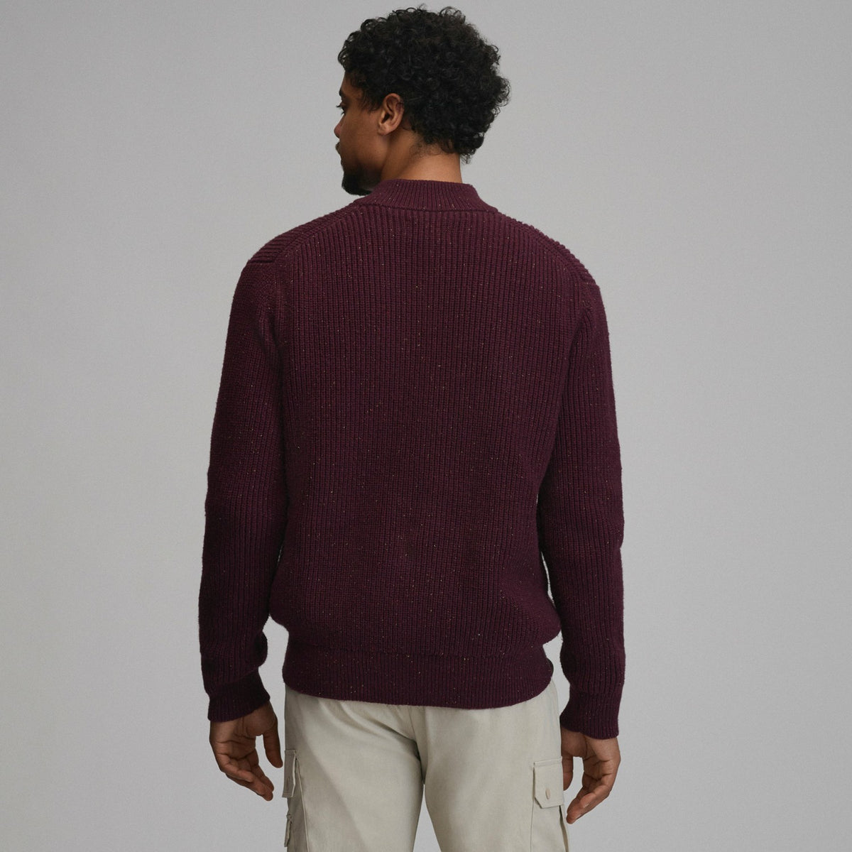 Men's Fletcher Bay Quarter-Zip Sweater | Eddie Bauer
