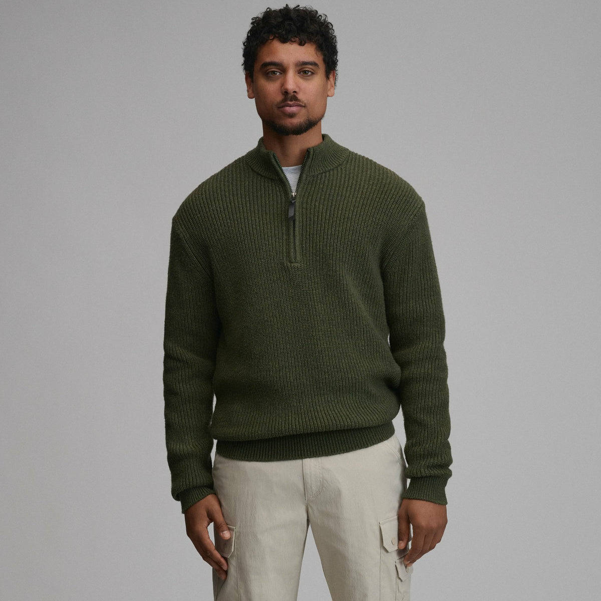 Men's Fletcher Bay Quarter-Zip Sweater | Eddie Bauer