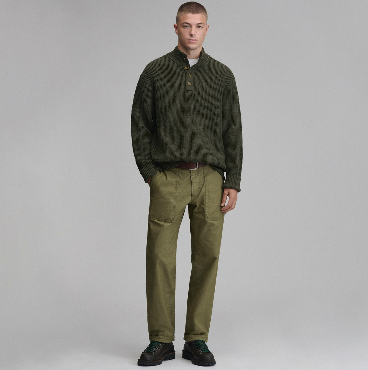 Men's Signature Button-Up Sweater | Eddie Bauer