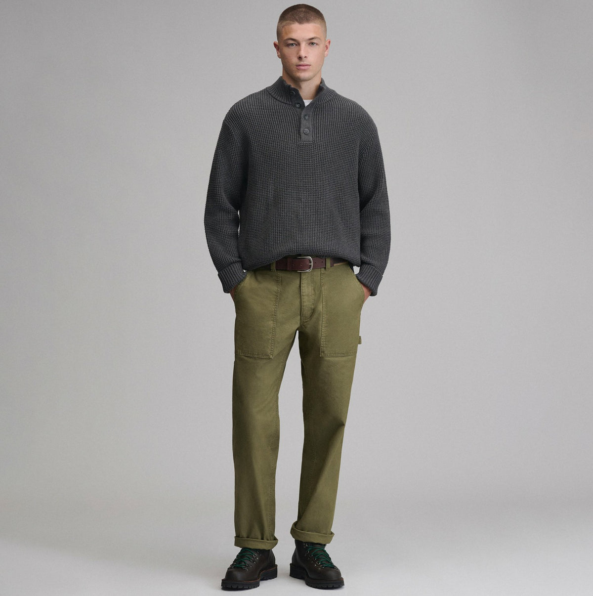 Men's Signature Button-Up Sweater | Eddie Bauer