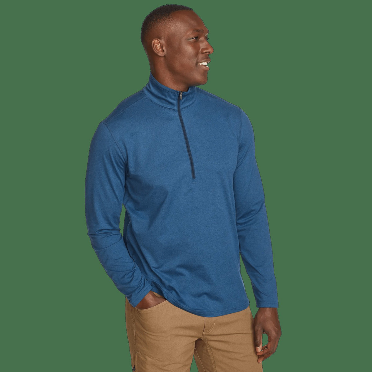 Men's LS Men'sn Trek Hz Mock | Eddie Bauer