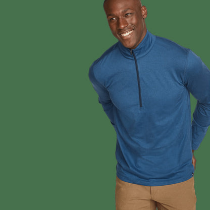 Men's LS Men'sn Trek Hz Mock | Eddie Bauer