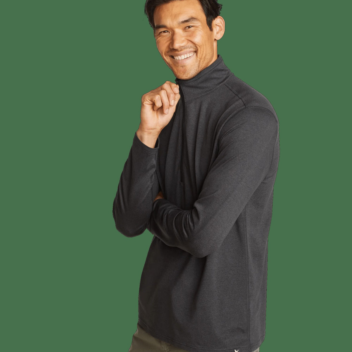 Men's LS Men'sn Trek Hz Mock | Eddie Bauer
