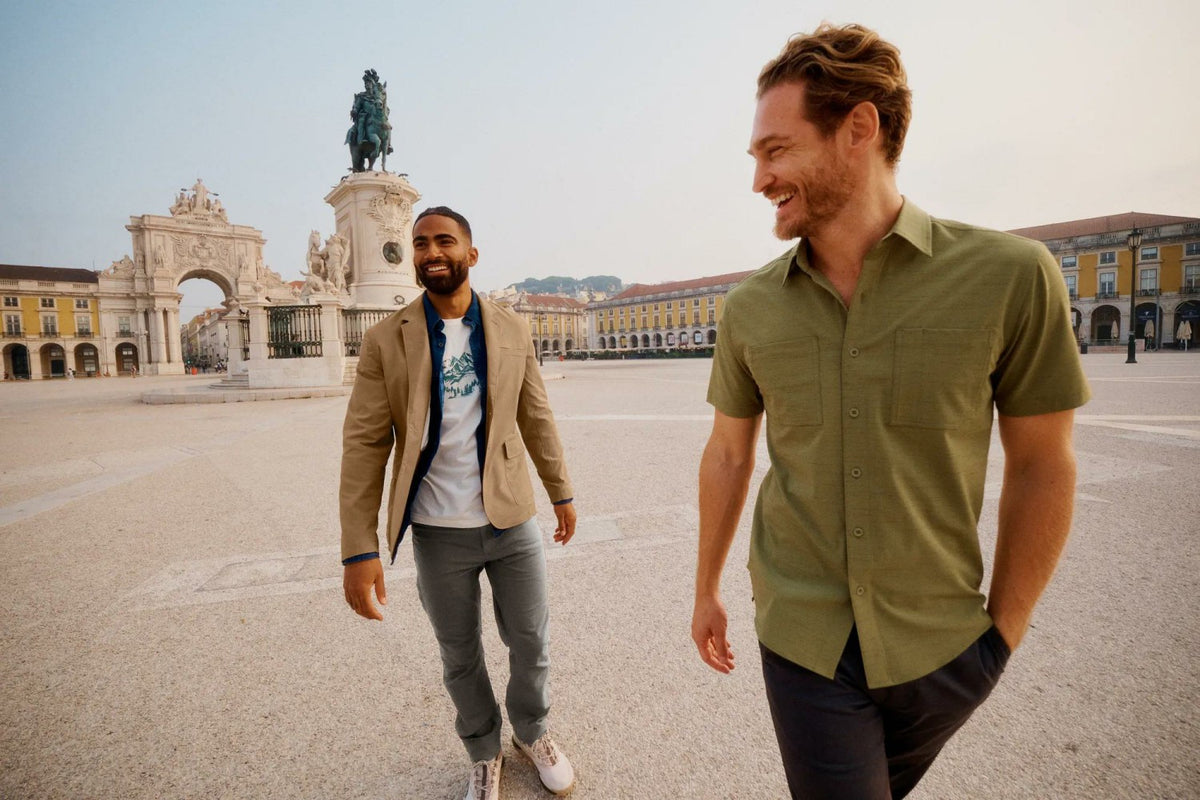 Men's LS Ultimate Voyager Travel Blaz | Eddie Bauer