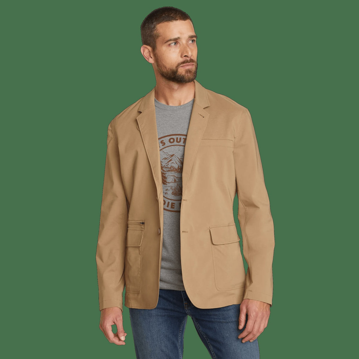 Men's LS Ultimate Voyager Travel Blaz | Eddie Bauer