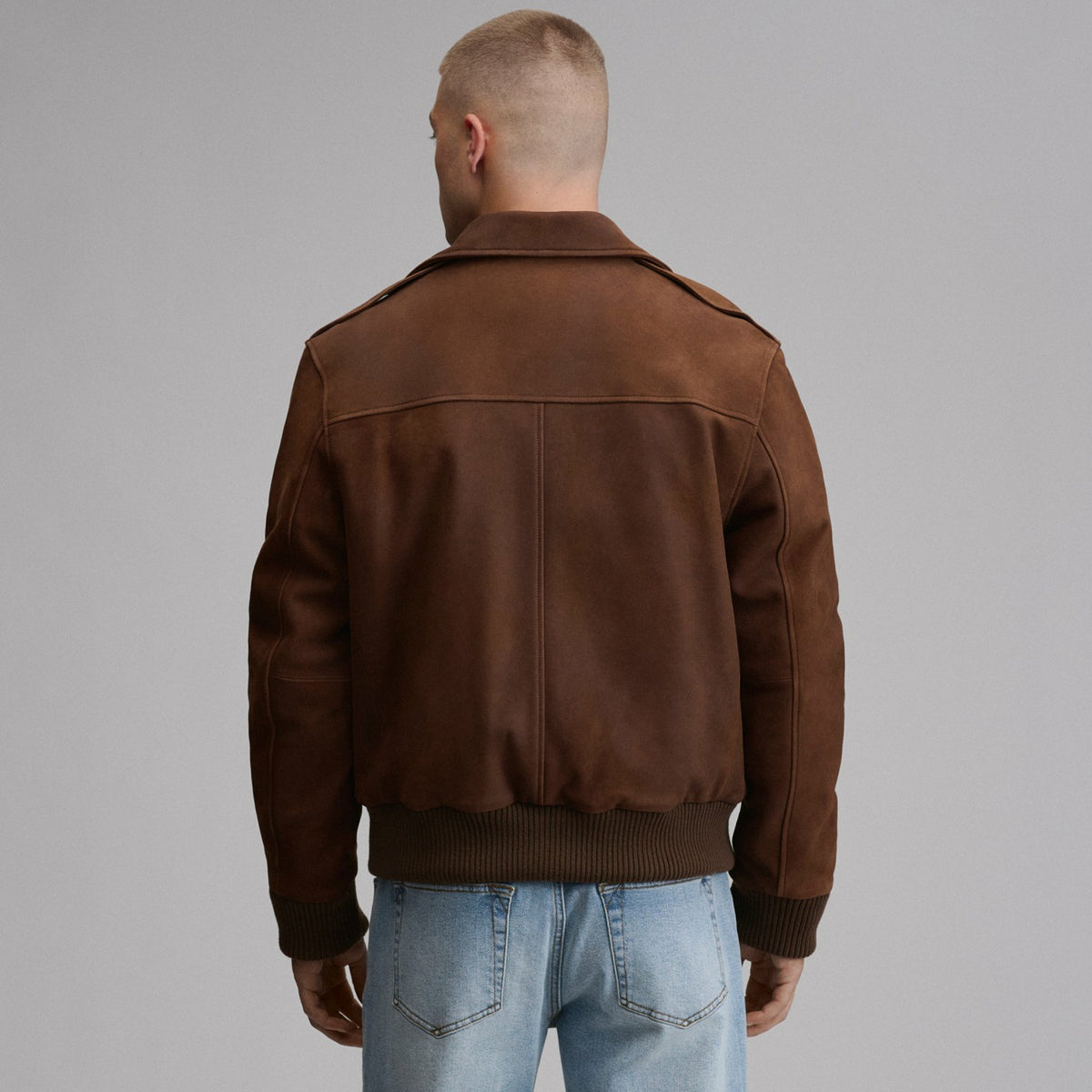 Men's Leather Bomber | Eddie Bauer