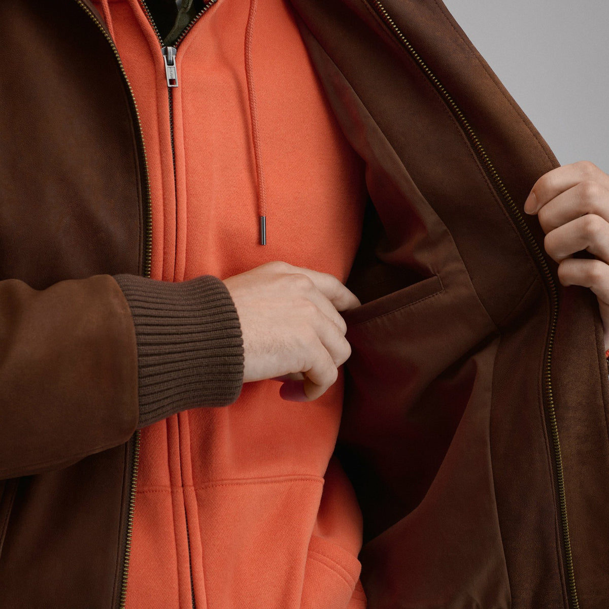 Men's Leather Bomber | Eddie Bauer