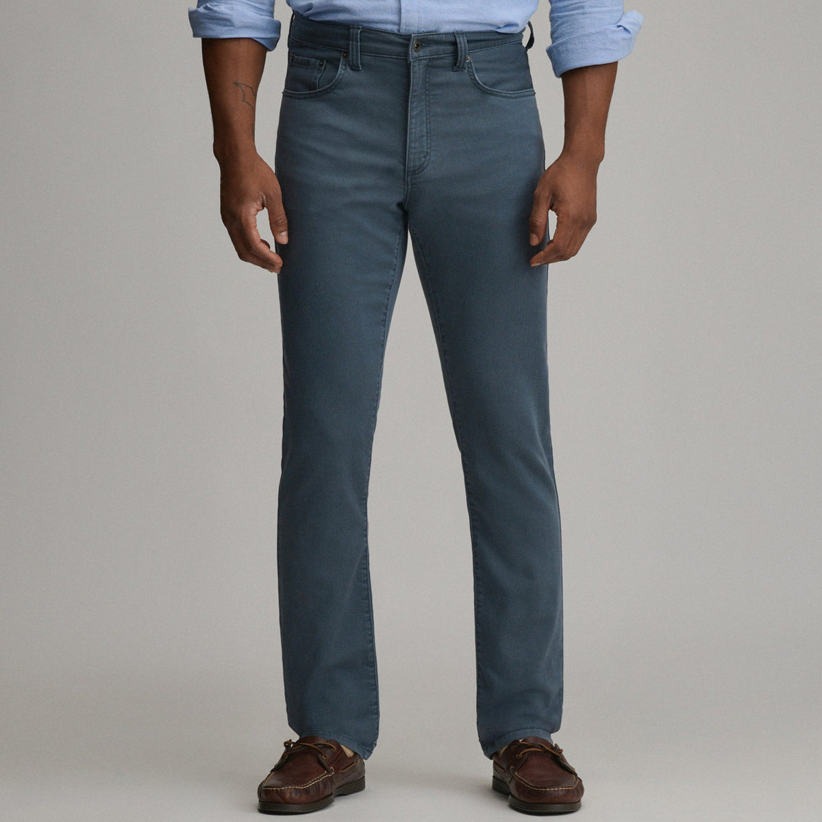 Men's Stretch Terry 5-Pocket Pants | Eddie Bauer