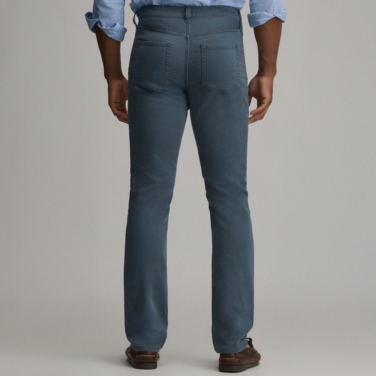 Men's Stretch Terry 5-Pocket Pants | Eddie Bauer