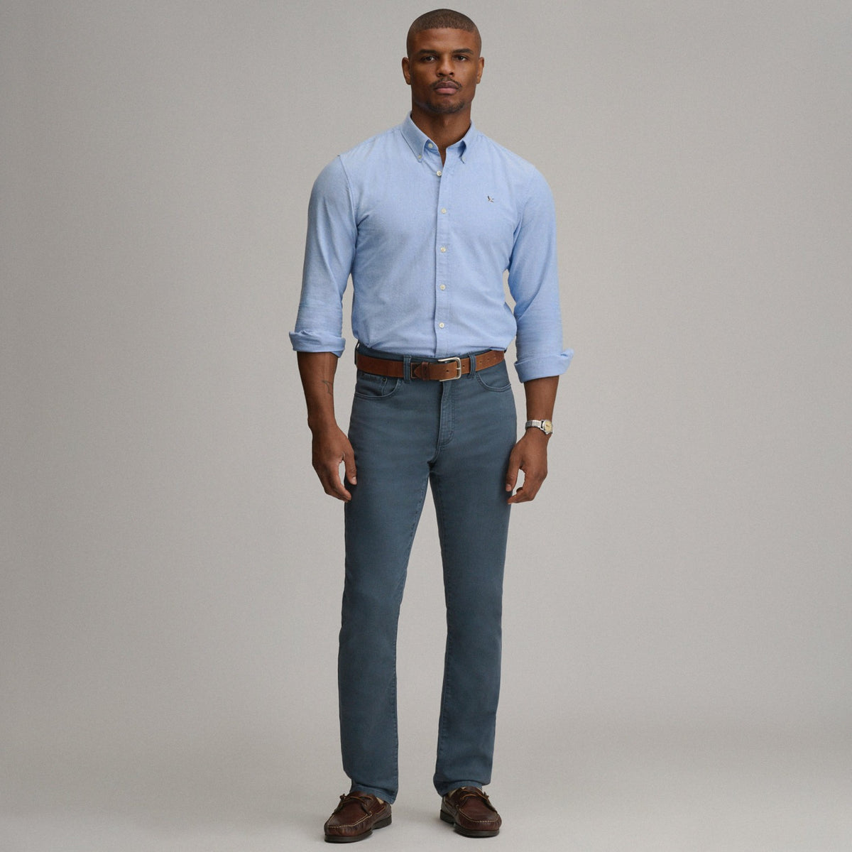 Men's Stretch Terry 5-Pocket Pants | Eddie Bauer
