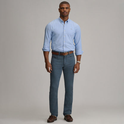 Men's Stretch Terry 5-Pocket Pants | Eddie Bauer