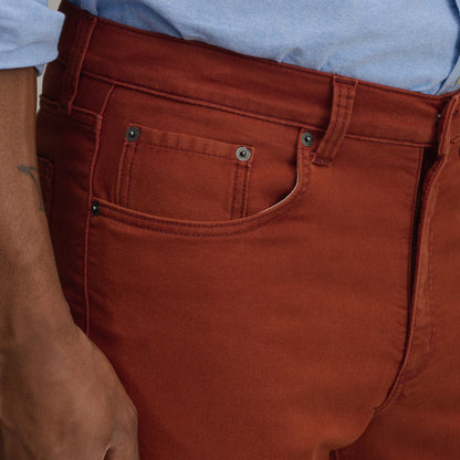 Men's Stretch Terry 5-Pocket Pants | Eddie Bauer