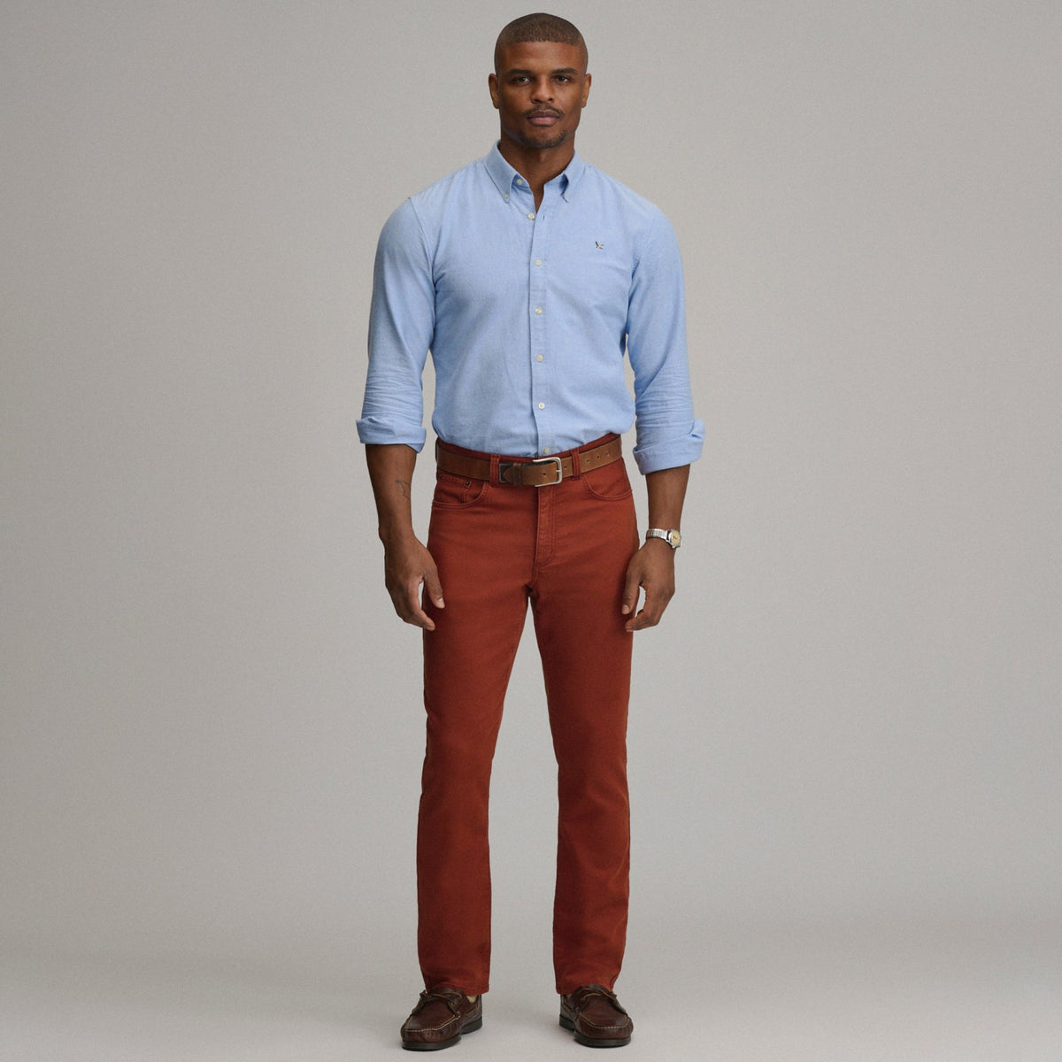 Men's Stretch Terry 5-Pocket Pants | Eddie Bauer