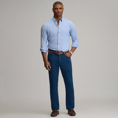 Men's Stretch Terry 5-Pocket Pants | Eddie Bauer