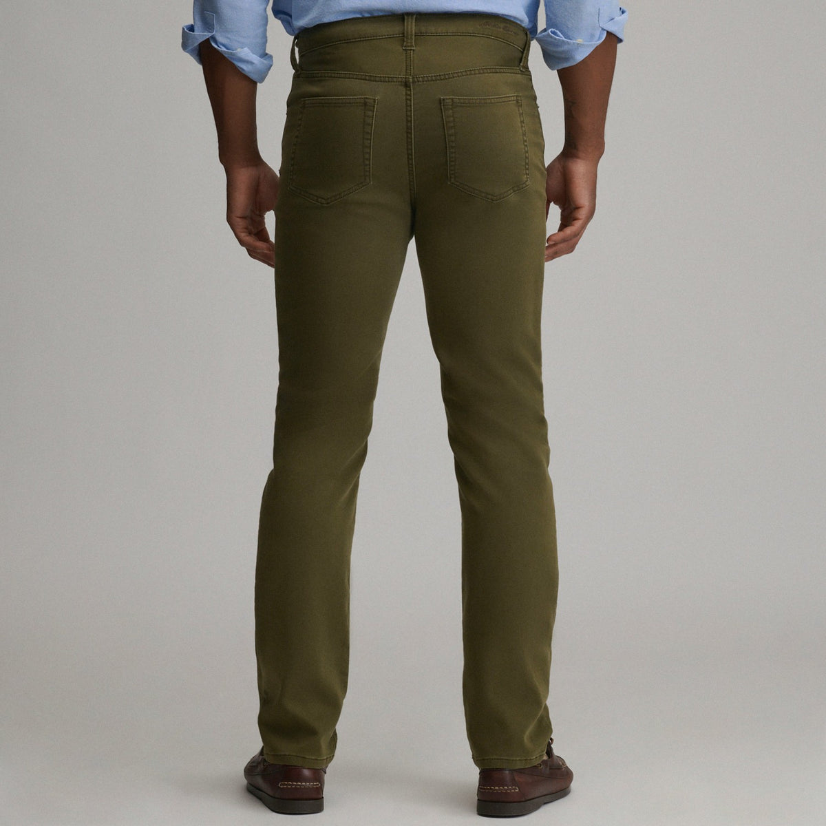 Men's Stretch Terry 5-Pocket Pants | Eddie Bauer
