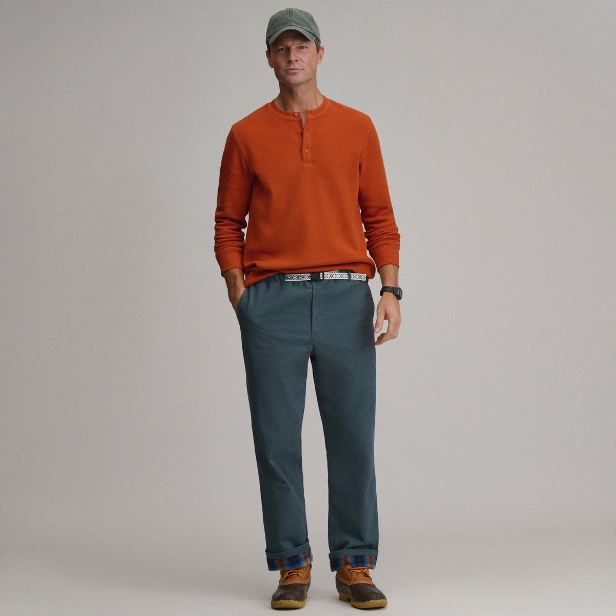 Men's Legend Wash Pull On Flannel Lined Pant | Eddie Bauer