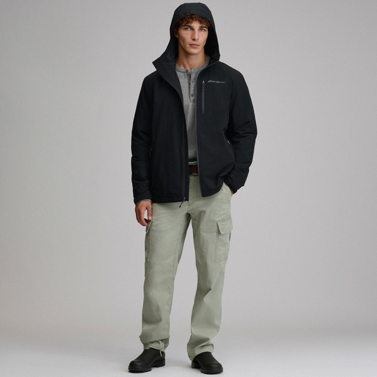 Men's Insulated Cloud Cap Stretch Jacket | Eddie Bauer