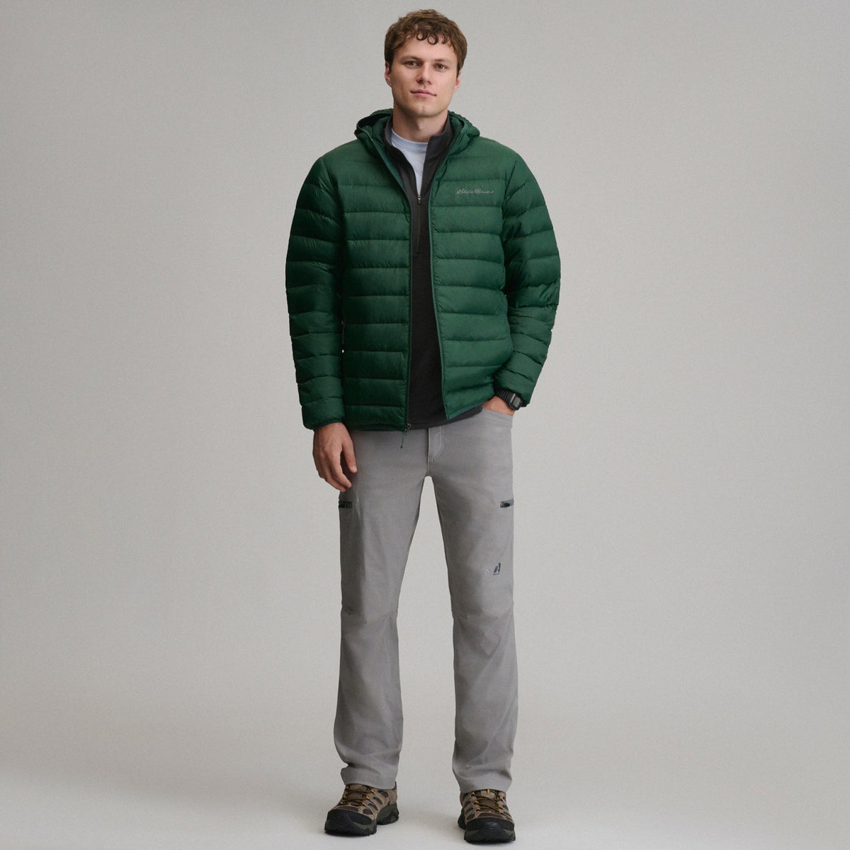 Men's CirrusLite Down Hooded Jacket | Eddie Bauer