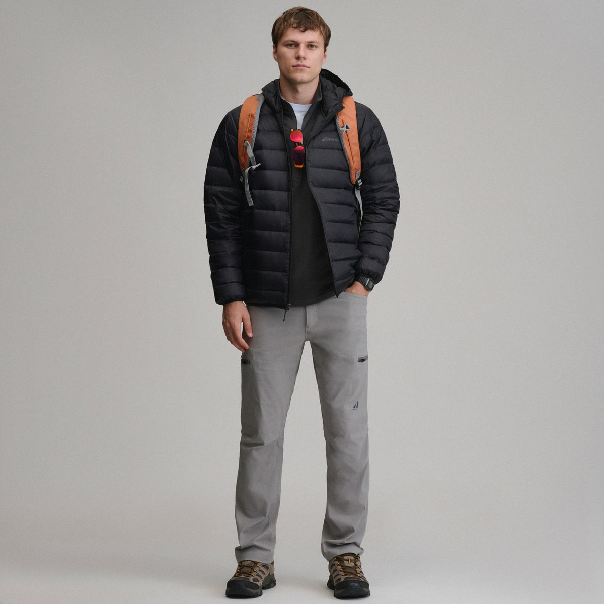 Men's CirrusLite Down Hooded Jacket | Eddie Bauer
