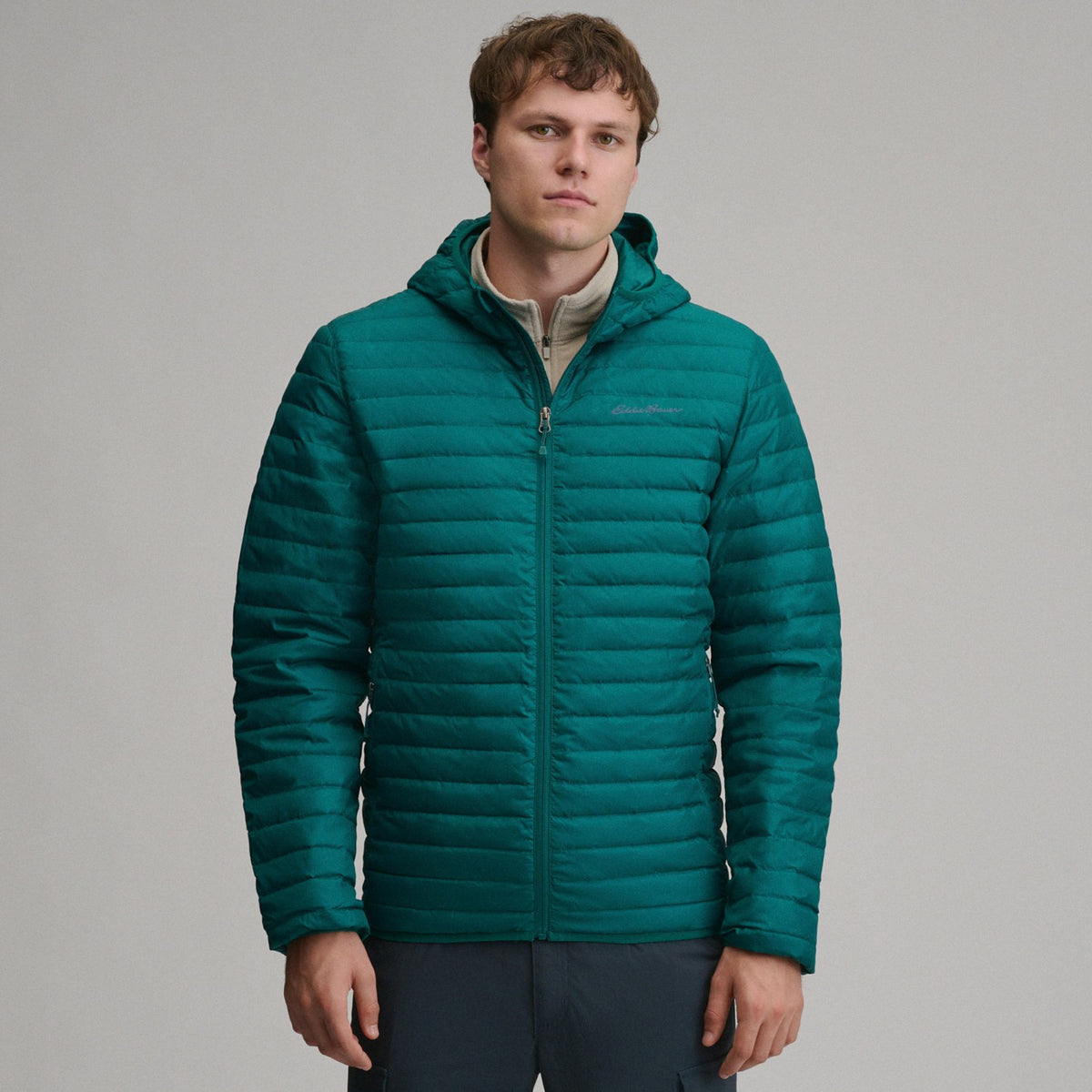 Men's Jacket Microlight Hooded | Eddie Bauer
