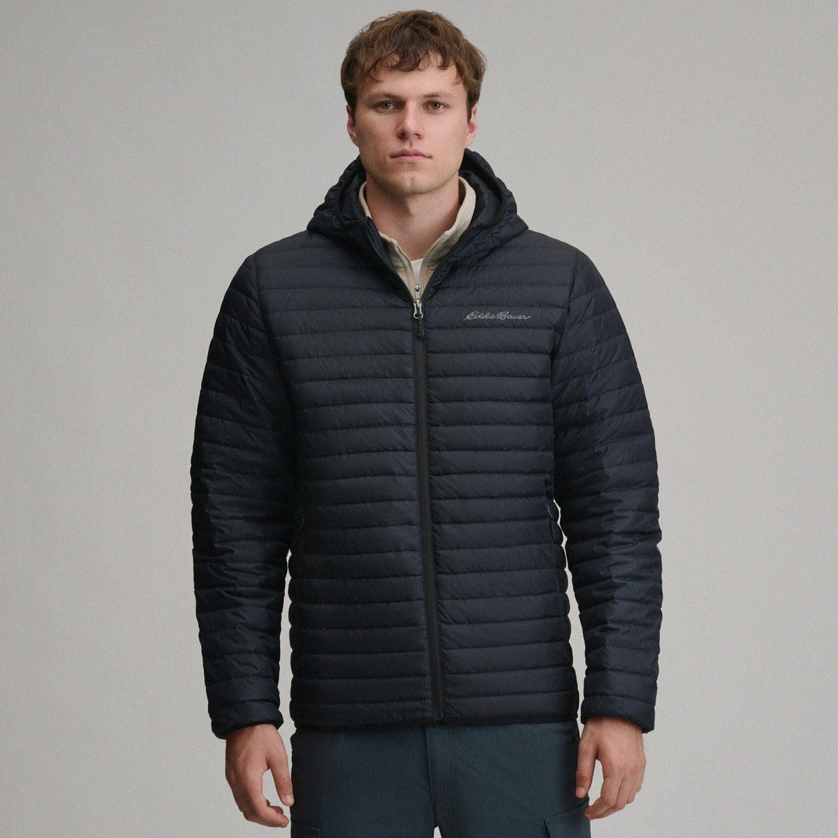 Men's Jacket Microlight Hooded | Eddie Bauer