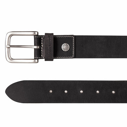 Men's Bridle Leather Belt with Nickel Finish Buckle | Eddie Bauer