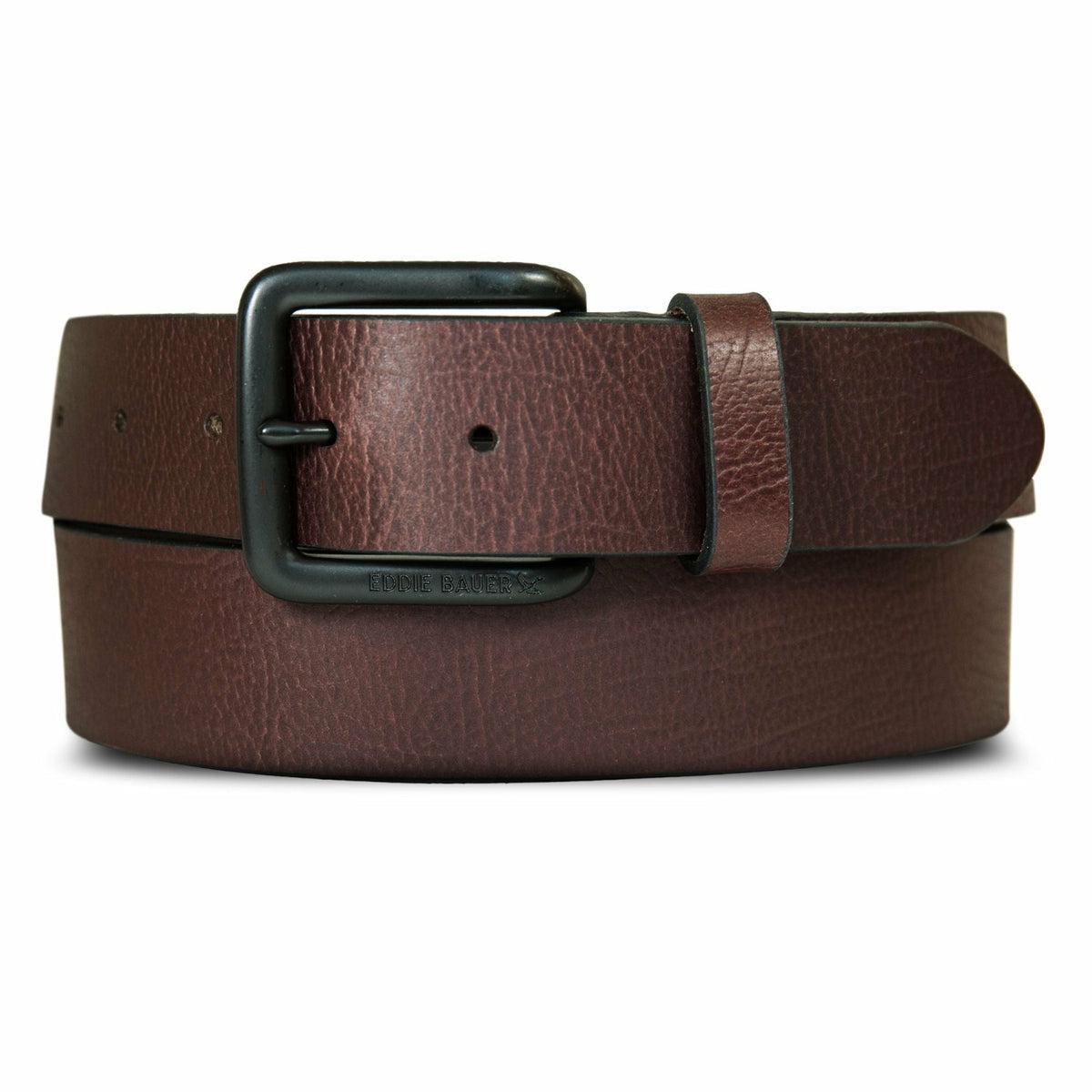 Men's Matte Leather Jean Belt | Eddie Bauer