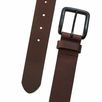 Men's Matte Leather Jean Belt | Eddie Bauer