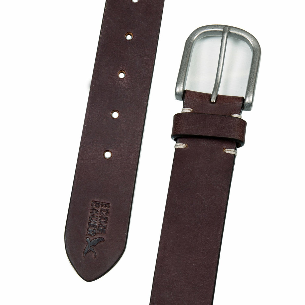 Men's Hand Tacked Leather Jean Belt | Eddie Bauer