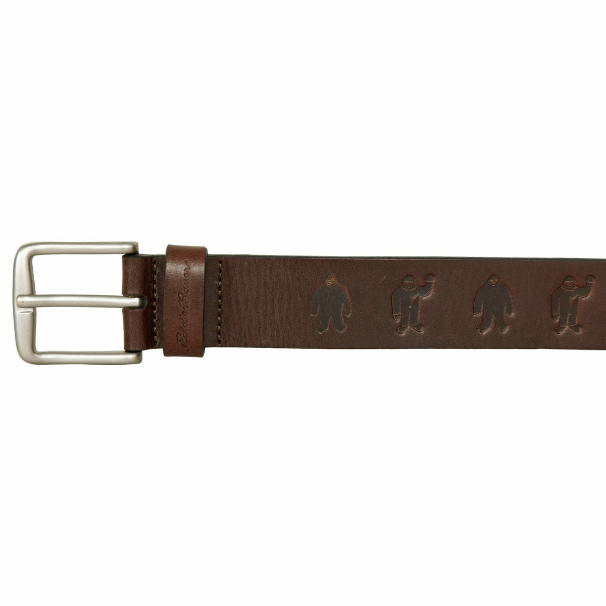 Men's Embossed Sasquatch Harness Leather Belt | Eddie Bauer