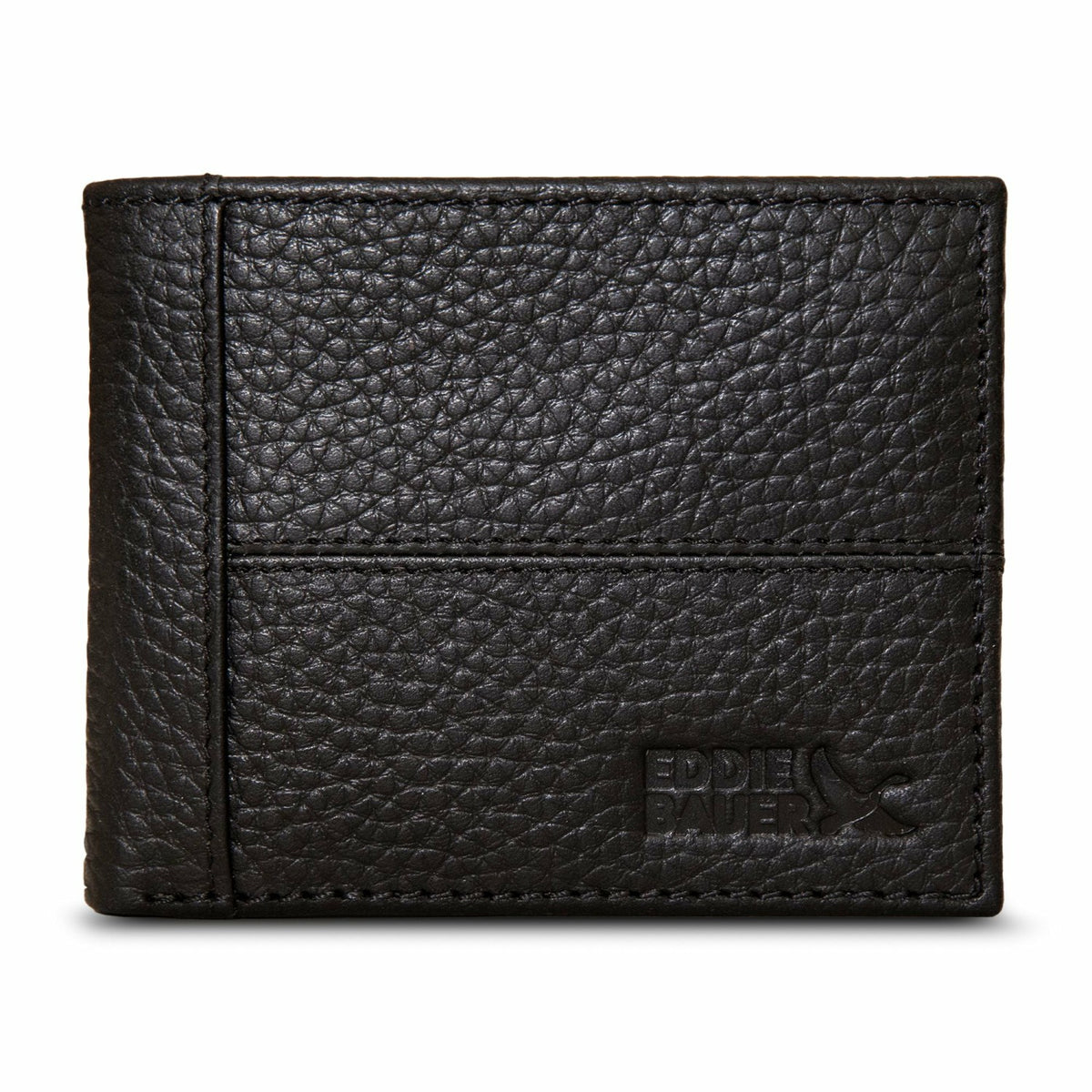 EXTRA CAPACITY RUGGED LEATHER BIFOLD WITH FLIP ID | Eddie Bauer