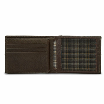 EXTRA CAPACITY RUGGED LEATHER BIFOLD WITH FLIP ID | Eddie Bauer
