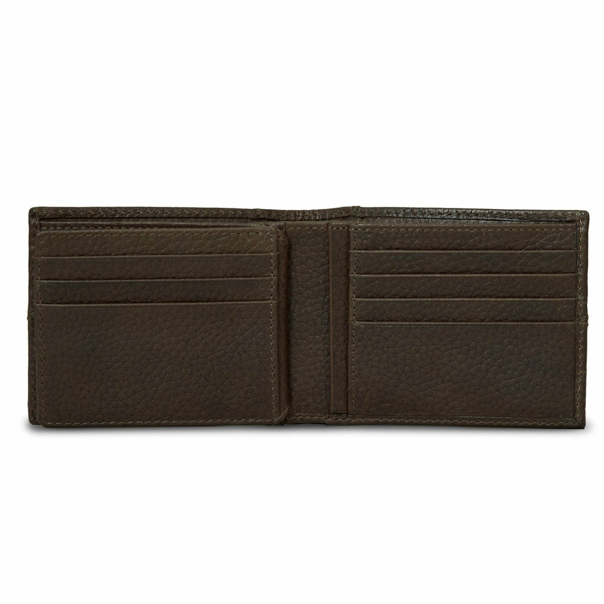 EXTRA CAPACITY RUGGED LEATHER BIFOLD WITH FLIP ID | Eddie Bauer