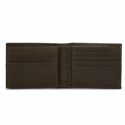 EXTRA CAPACITY RUGGED LEATHER BIFOLD WITH FLIP ID | Eddie Bauer