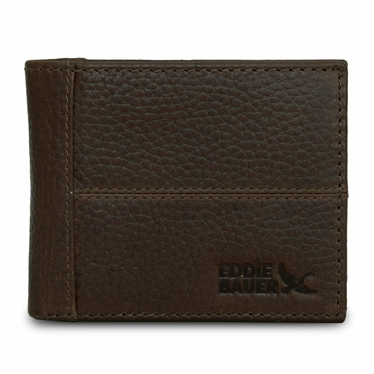 EXTRA CAPACITY RUGGED LEATHER BIFOLD WITH FLIP ID | Eddie Bauer