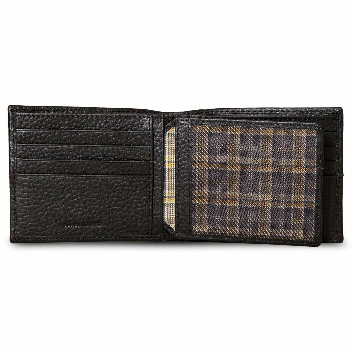 EXTRA CAPACITY RUGGED LEATHER BIFOLD WITH FLIP ID | Eddie Bauer