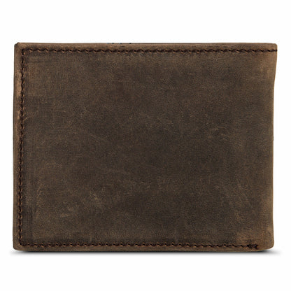 Leather Removable Passcase Wallet with Embossed Sasquatch | Eddie Bauer