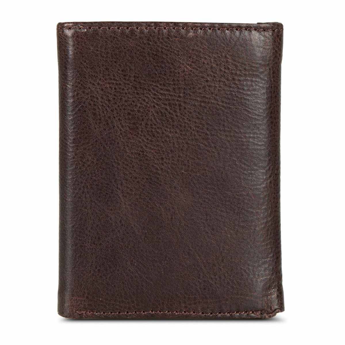 EB Signature Logo Leather Trifold Wallet | Eddie Bauer