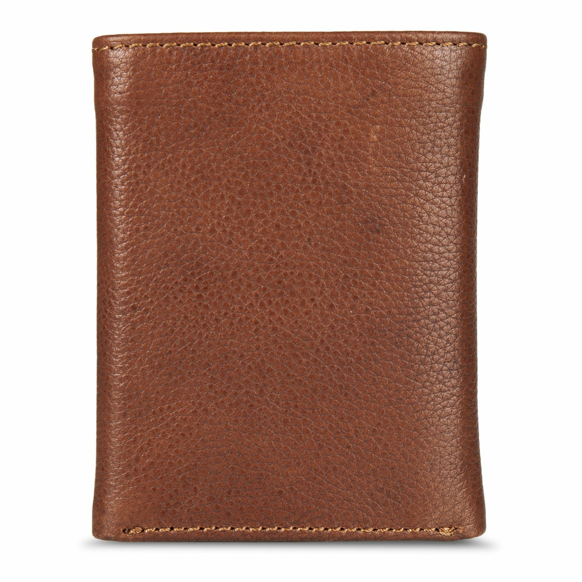 EB Signature Logo Leather Trifold Wallet | Eddie Bauer