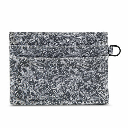 Pioneer Leather and Printed Cotton Canvas Card Case | Eddie Bauer