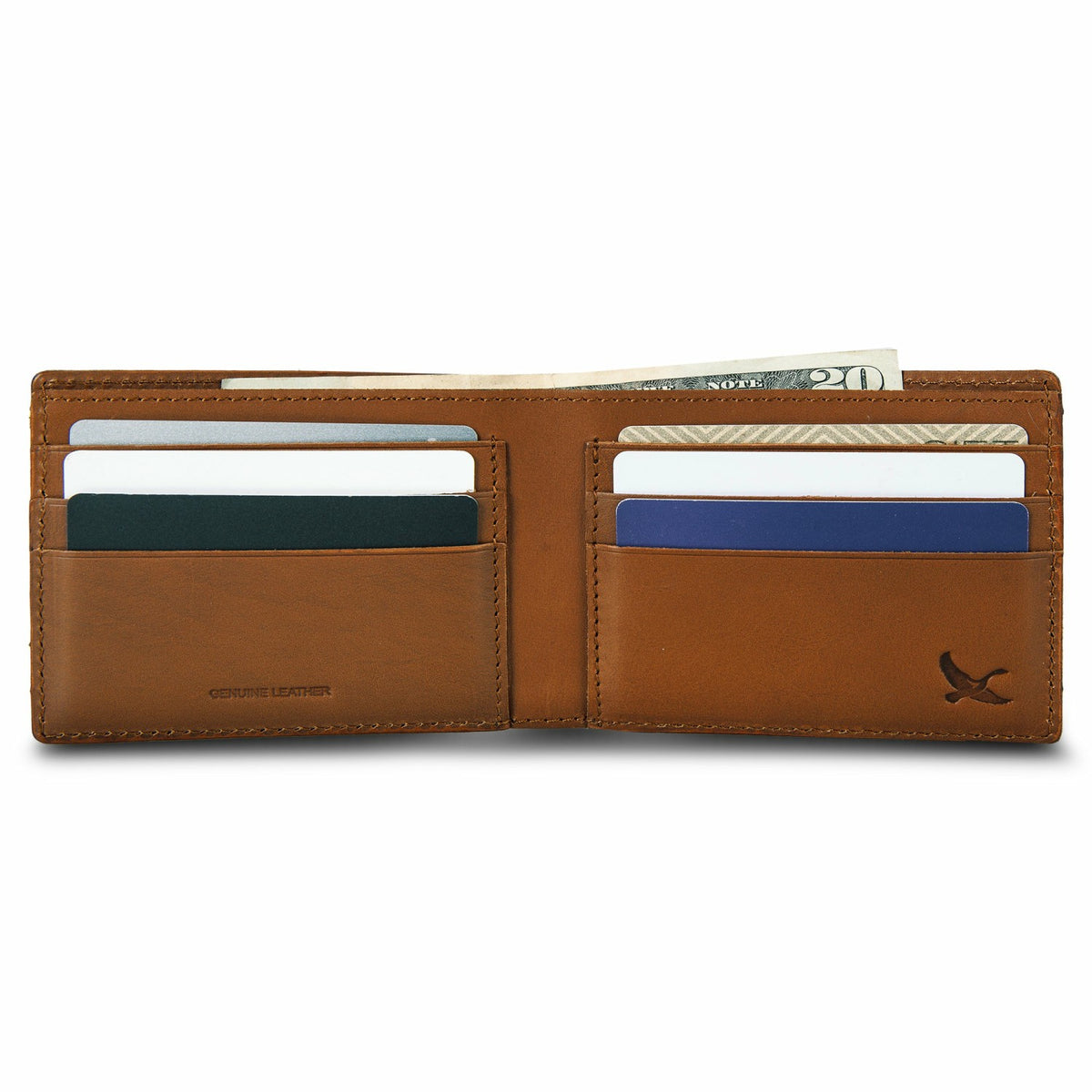 EB Outdoor Leather Bifold Wallet | Eddie Bauer