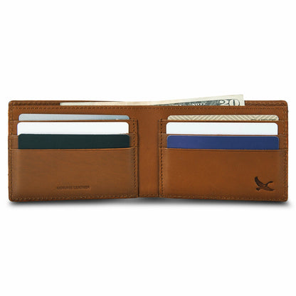 EB Outdoor Leather Bifold Wallet | Eddie Bauer