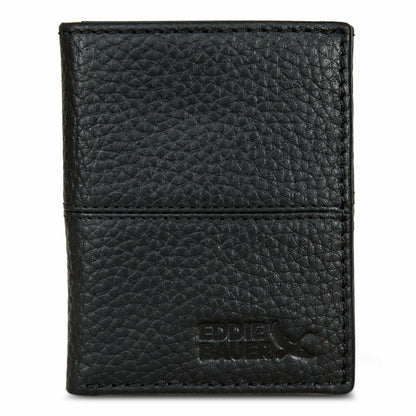 EXTRA CAPACITY RUGGED LEATHER TRIFOLD WITH FLIP ID | Eddie Bauer